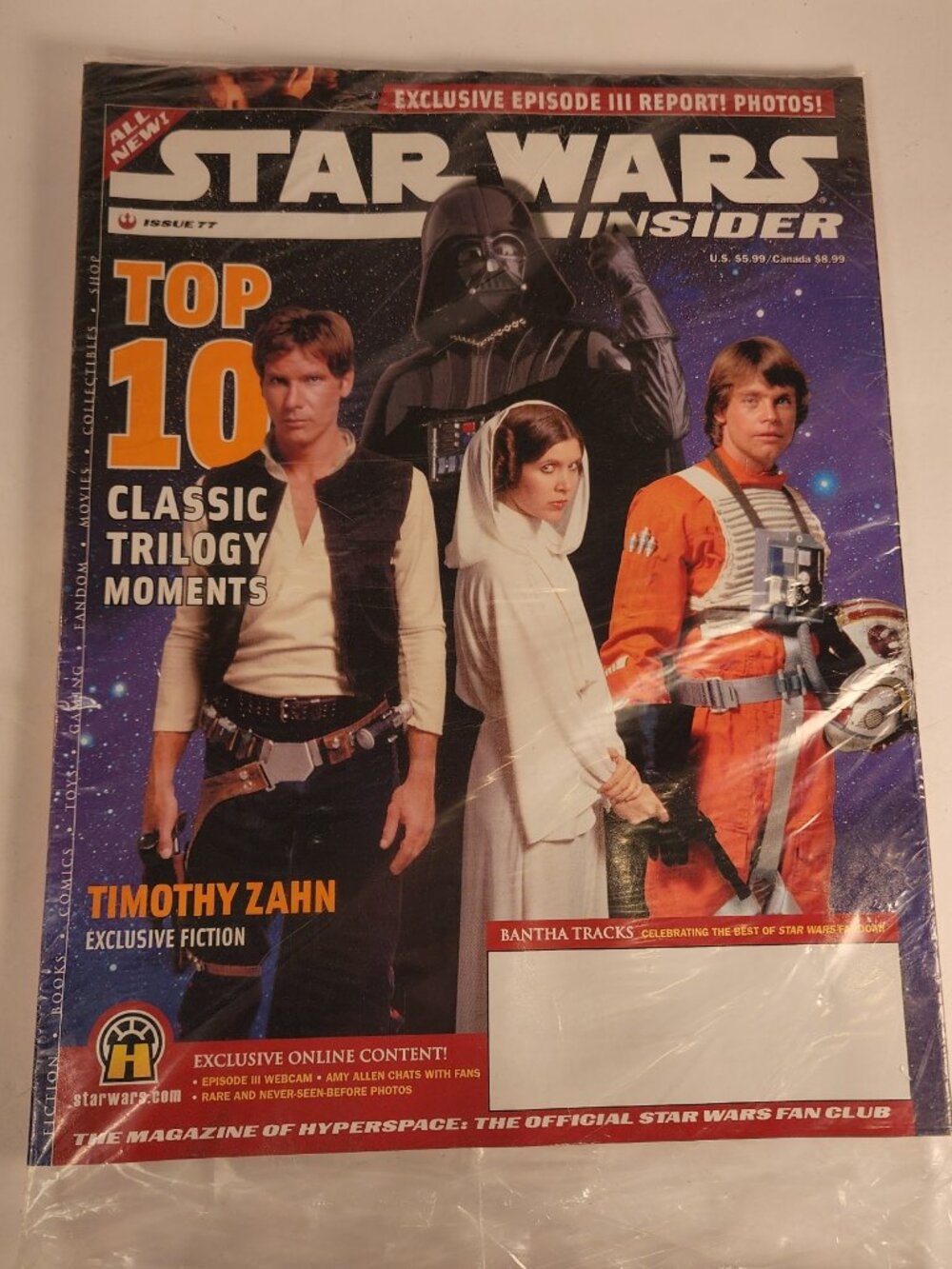 STAR WARS Insider Magazine MINT in package Issue 77
